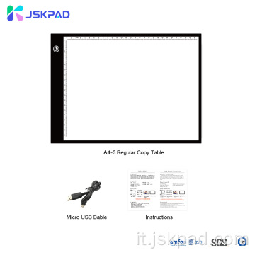 Scatola luminosa a LED per interni di vendita calda JSKPAD